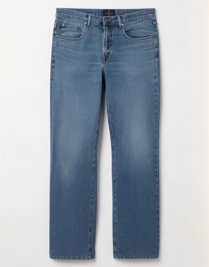 Trussardi Straight Jeans til mænd W34 L32 Blå