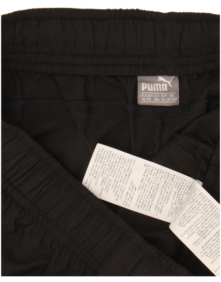 Puma Boys Sports Shorts 13-14 År Sort Polyester