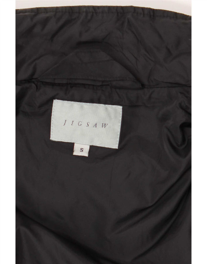 Jigsaw Womens Polstret Gilet UK 10 Small Black