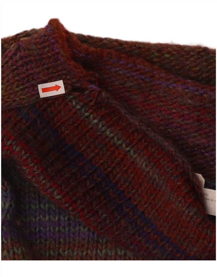 Marlboro Classics Kvinders Lang Cardigan Sweater UK 14 Medium Flerfarvet