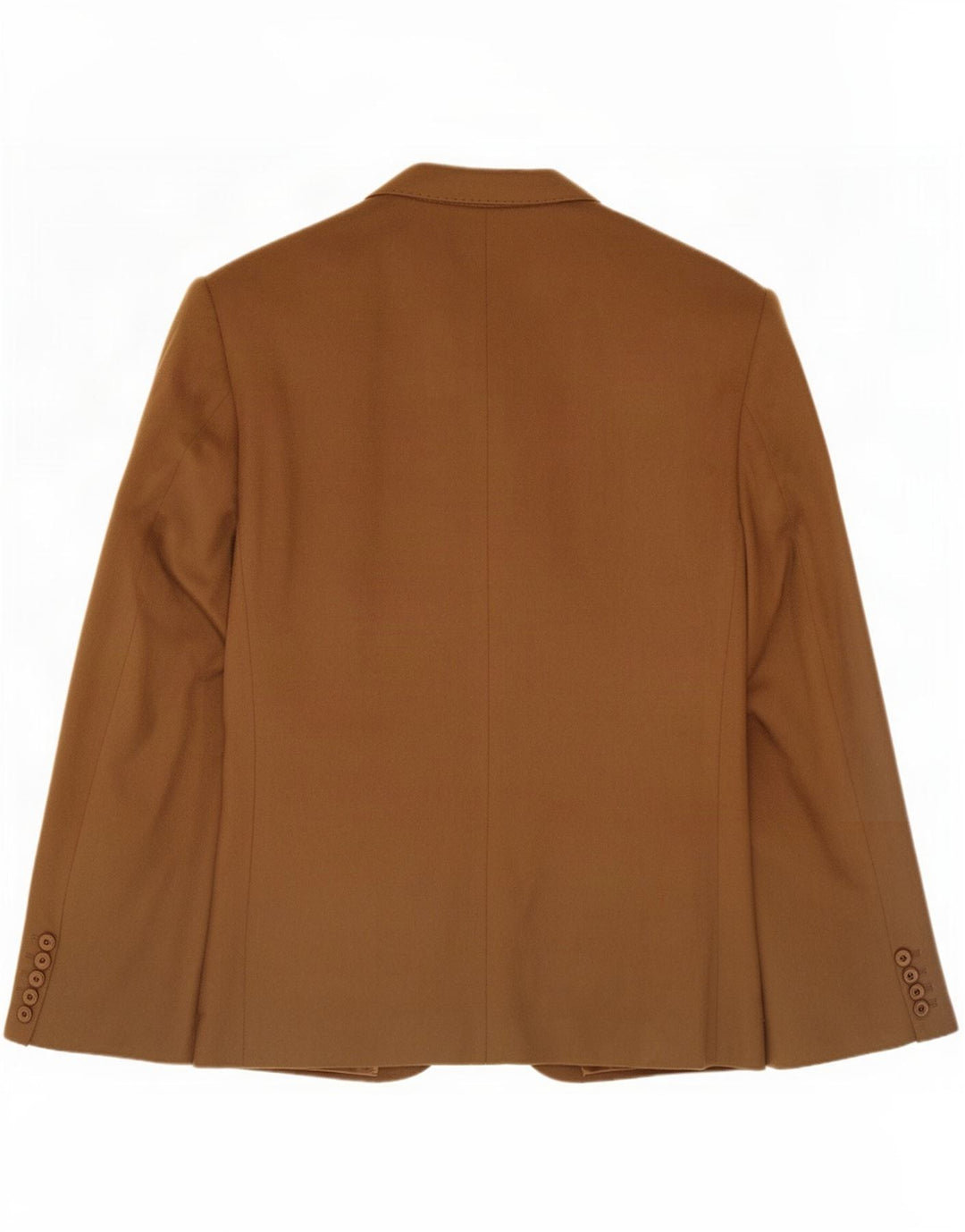 Elleci Herre 2-knaps blazerjakke UK 40 Large Brown lammeuld