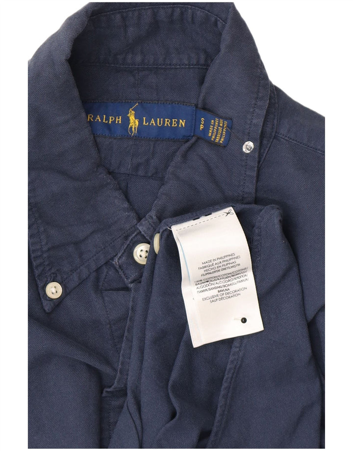 Ralph Lauren herreskjorte lille marineblå bomuld