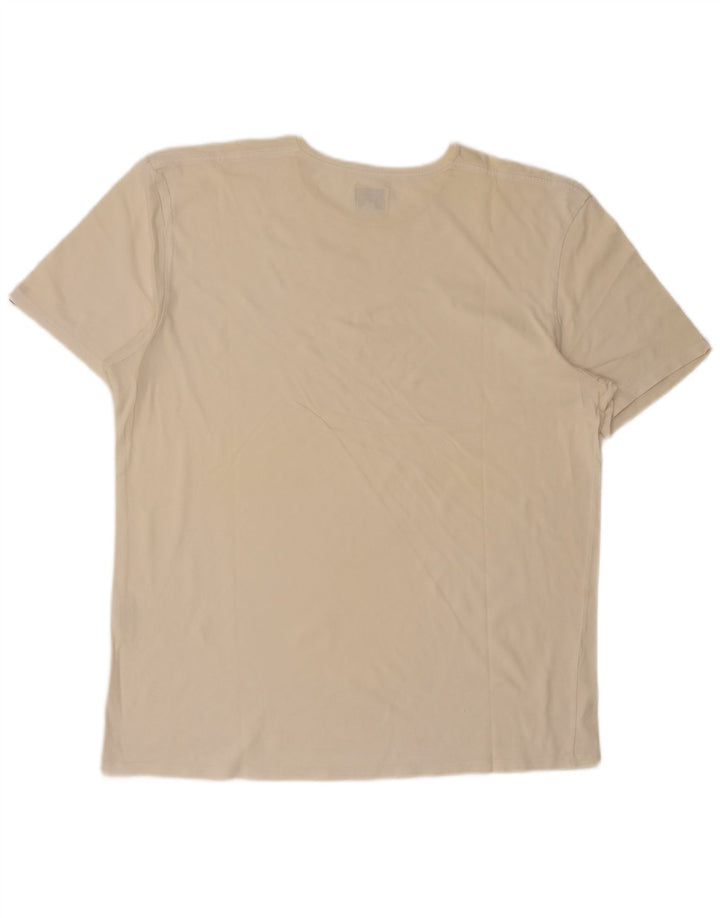 Levi's Herre T-Shirt Top 3XL Off White Bomuld