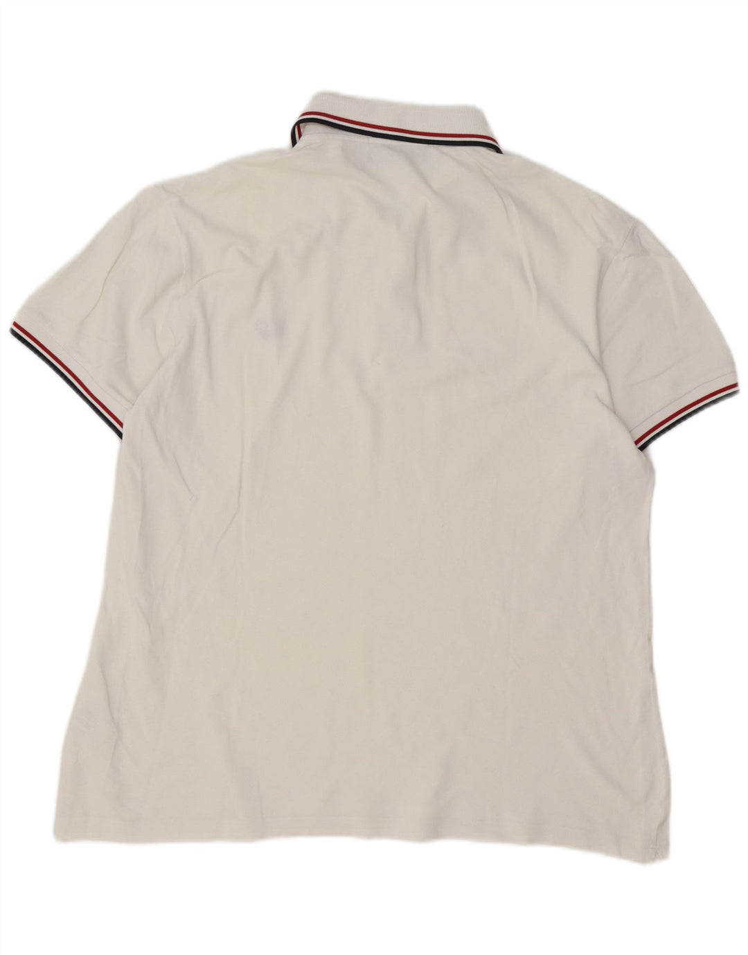 Fred Perry Herre poloshirt Stor hvid stribet bomuld
