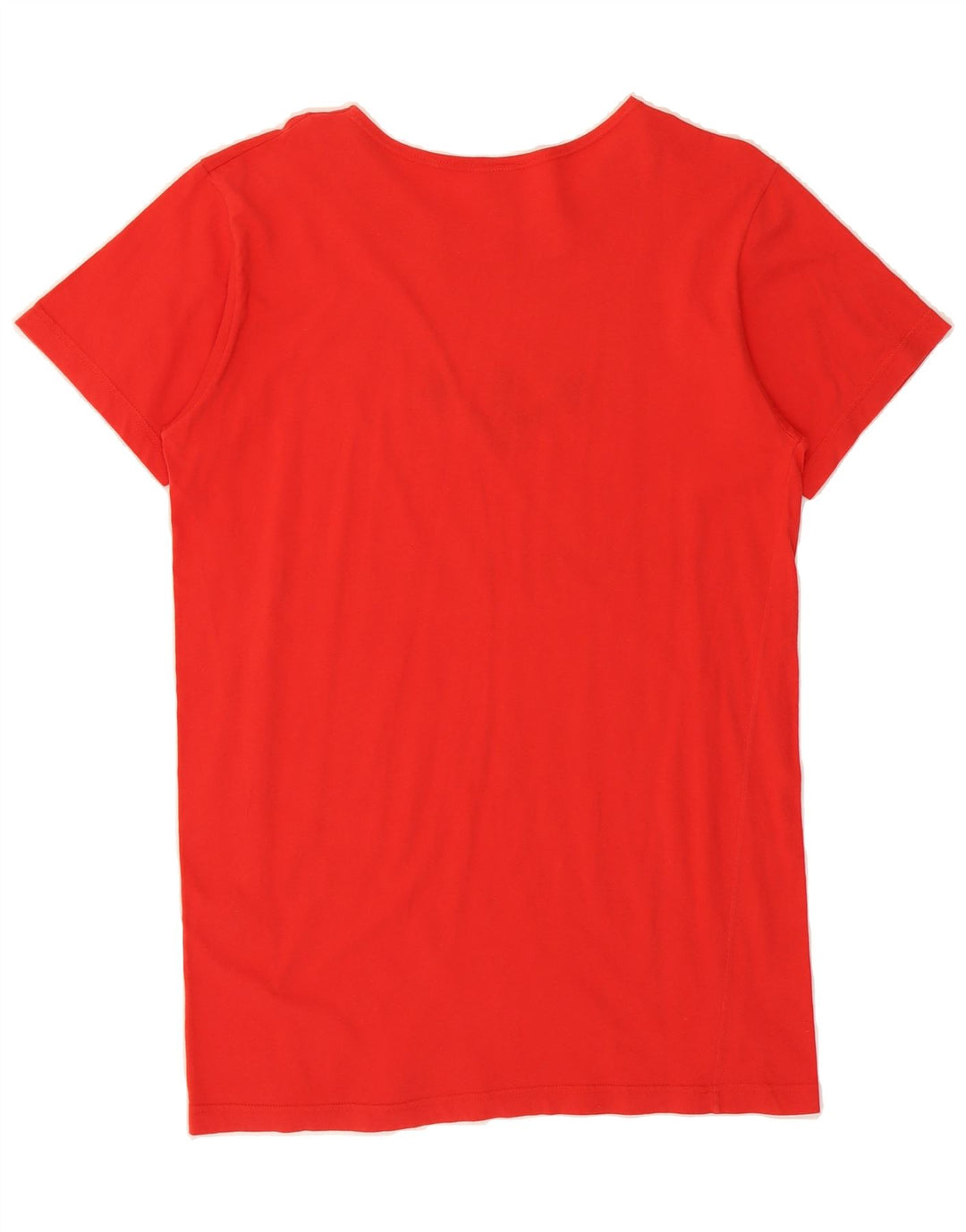 COLMAR Womens T-Shirt Dress UK 14 Medium Red Cotton Vintage Colmar and Second-Hand Colmar from Messina Hembry 