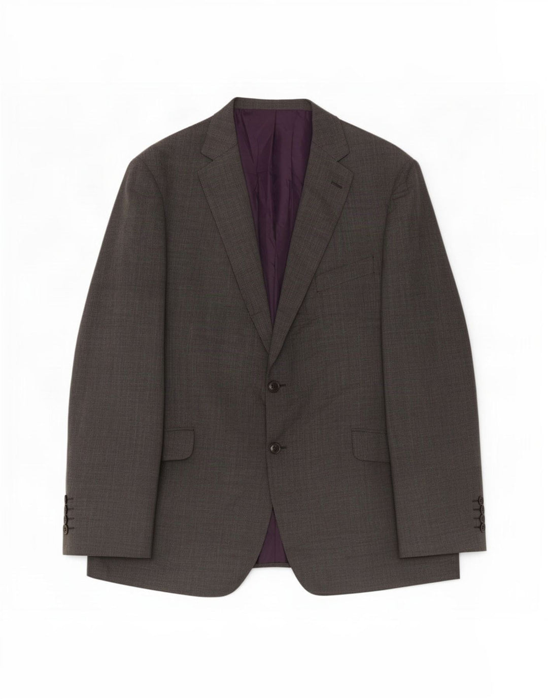 Marks & Spencer Herre 2-knaps blazerjakke UK 46 XL Grå uld