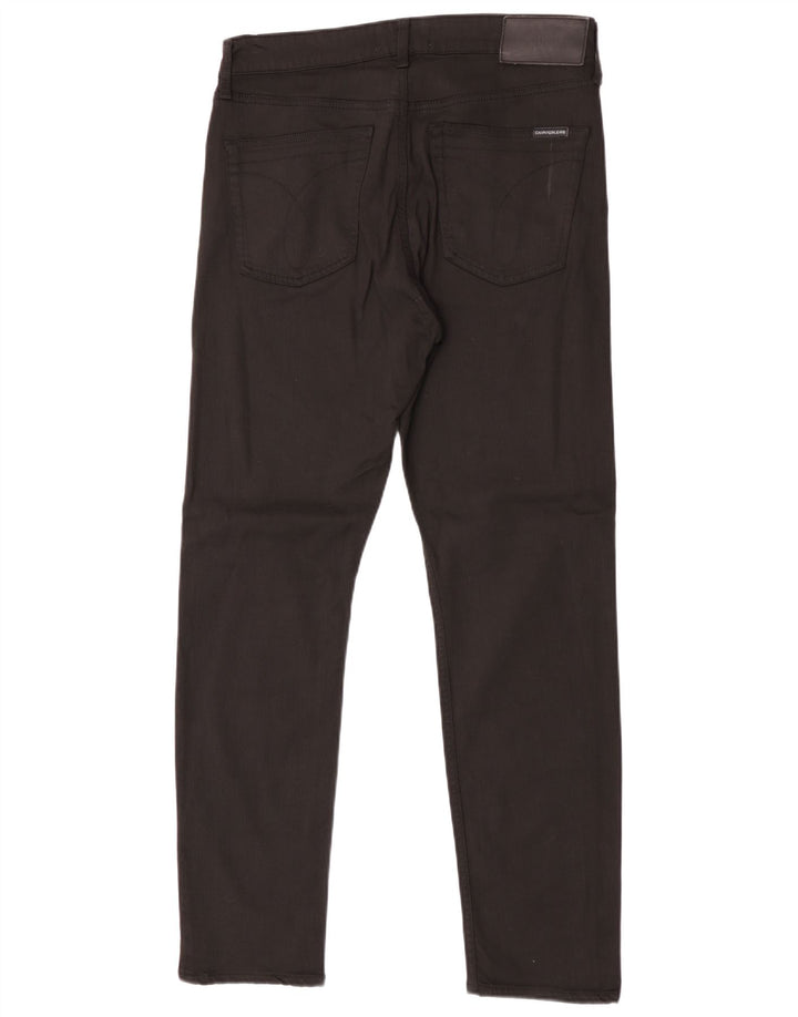 Calvin Klein Herre Slim Jeans W33 L32 Sort Modal