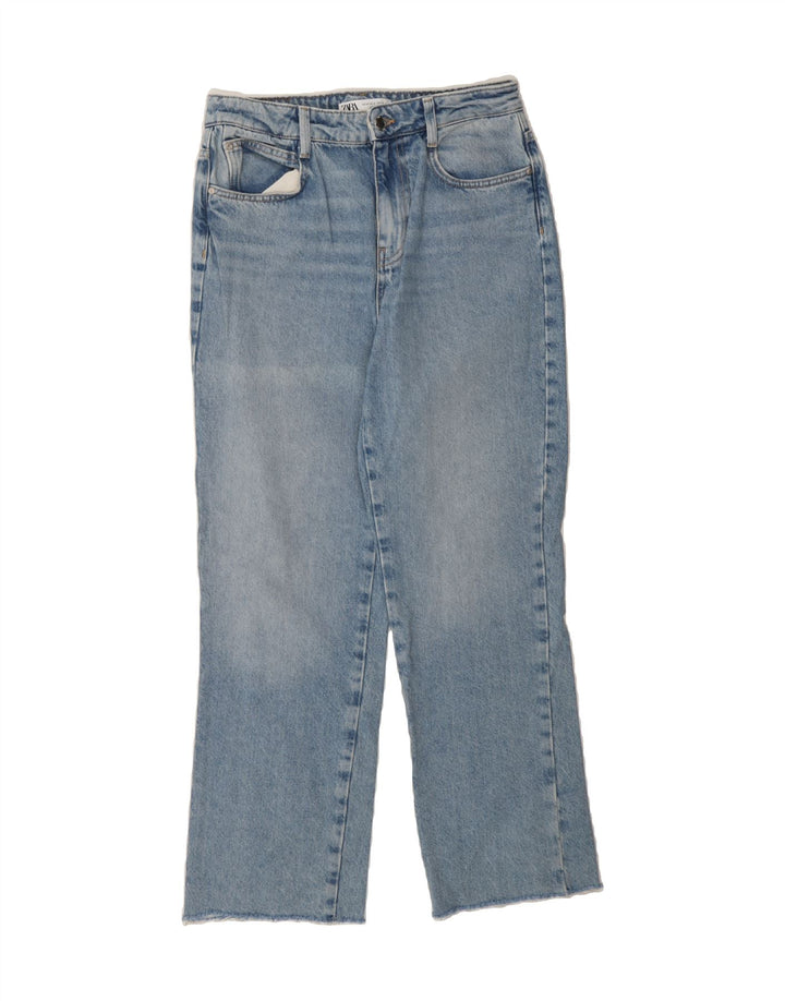 ZARA Womens Straight Jeans EU 40 Medium W30 L28 Blue Cotton Vintage Zara and Second-Hand Zara from Messina Hembry 