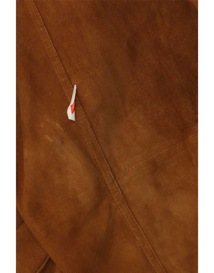 J. C. Twidd Herre Ruskind Overfrakke IT 54 2XL Beige Læder