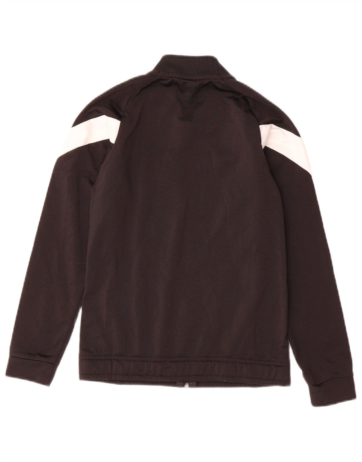 PUMA Træningsdragt topjakke til drenge 9-10 år Sort Colourblock Polyester