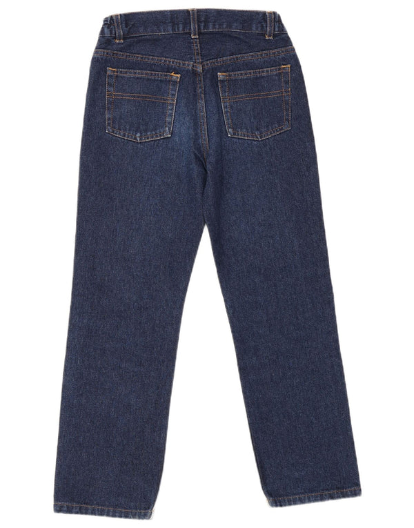 Trussardi drenge lige jeans 7-8 år W22 L23 blå bomuld
