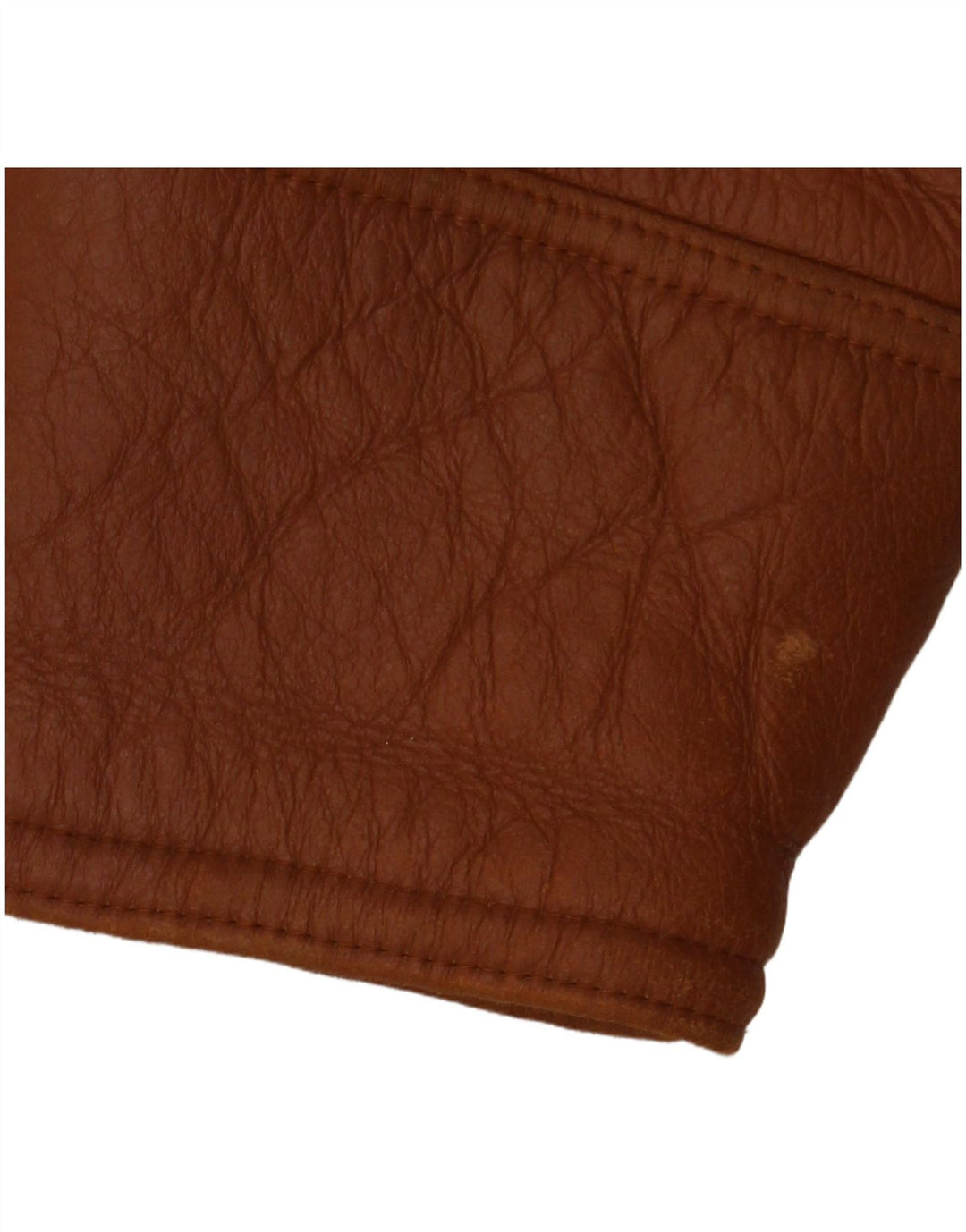 Vintage Dame Oversized Shearling Jacket UK 18 XL Brun Shearling