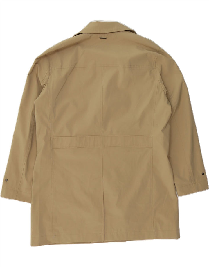 MICHAEL KORS Mens Trench Coat UK 40 Large Beige Polyester Vintage Michael Kors and Second-Hand Michael Kors from Messina Hembry 