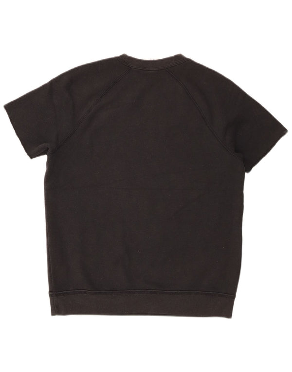 Abercrombie & Fitch Girls Graphic Sweatshirt Jumper 15-16 år XL Sort