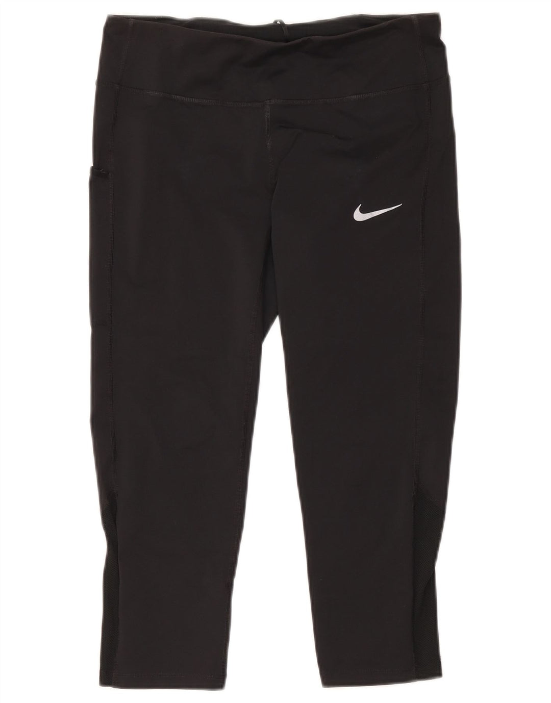 Nike Dame Capri Leggings UK 14 Medium Sort