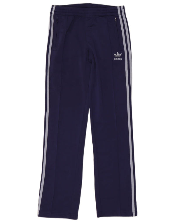 Adidas Womens Tracksuit Trousers EU 40 Medium  Navy Blue Polyester