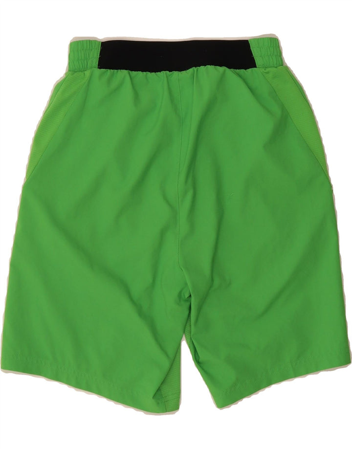 ADIDAS Womens Sport Shorts UK 14 Large  Green Polyester Vintage Adidas and Second-Hand Adidas from Messina Hembry 