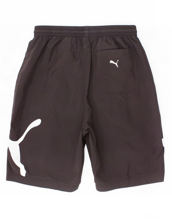 Puma drenge grafiske sportsshorts 13-14 år sorte