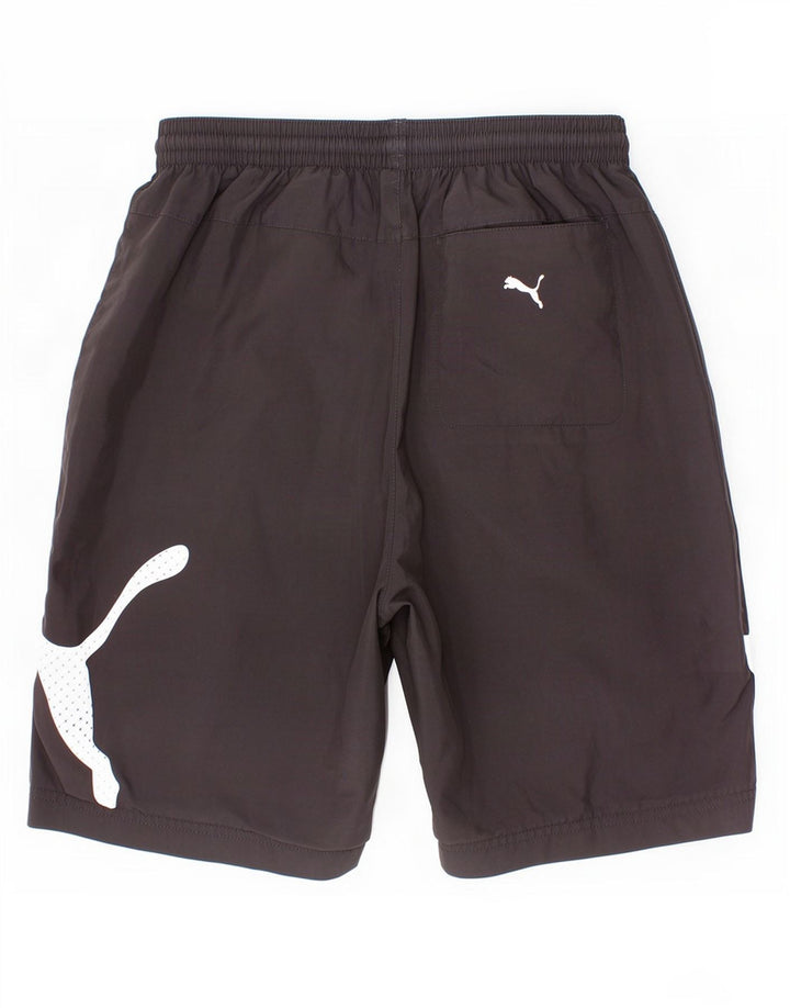 Puma drenge grafiske sportsshorts 13-14 år sorte