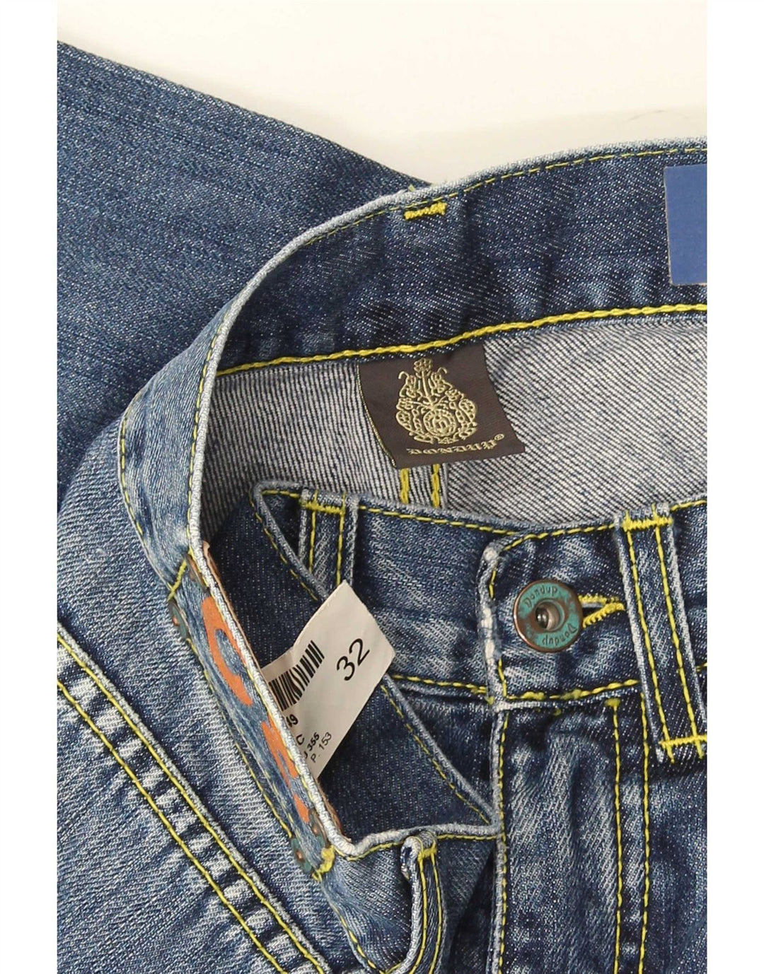 Dondup Herre Standard Straight Jeans W32 L28 Marineblå