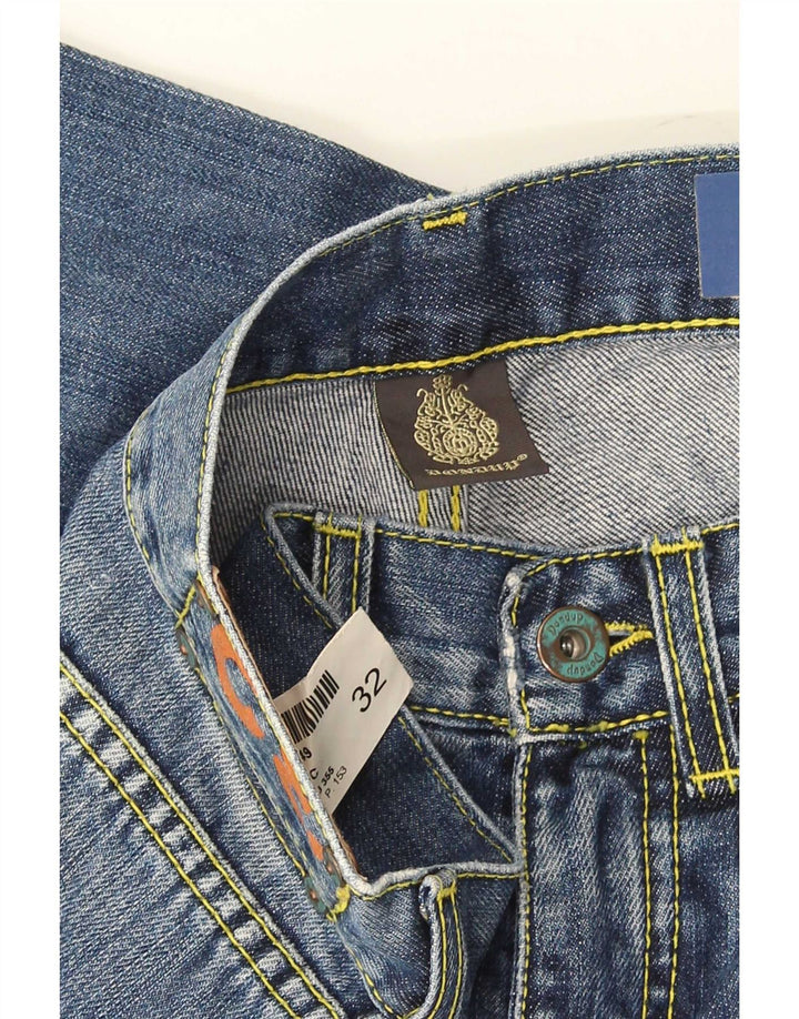 Dondup Herre Standard Straight Jeans W32 L28 Marineblå