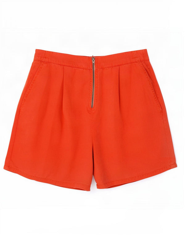 Zara Casual Shorts til kvinder XS W24 Orange