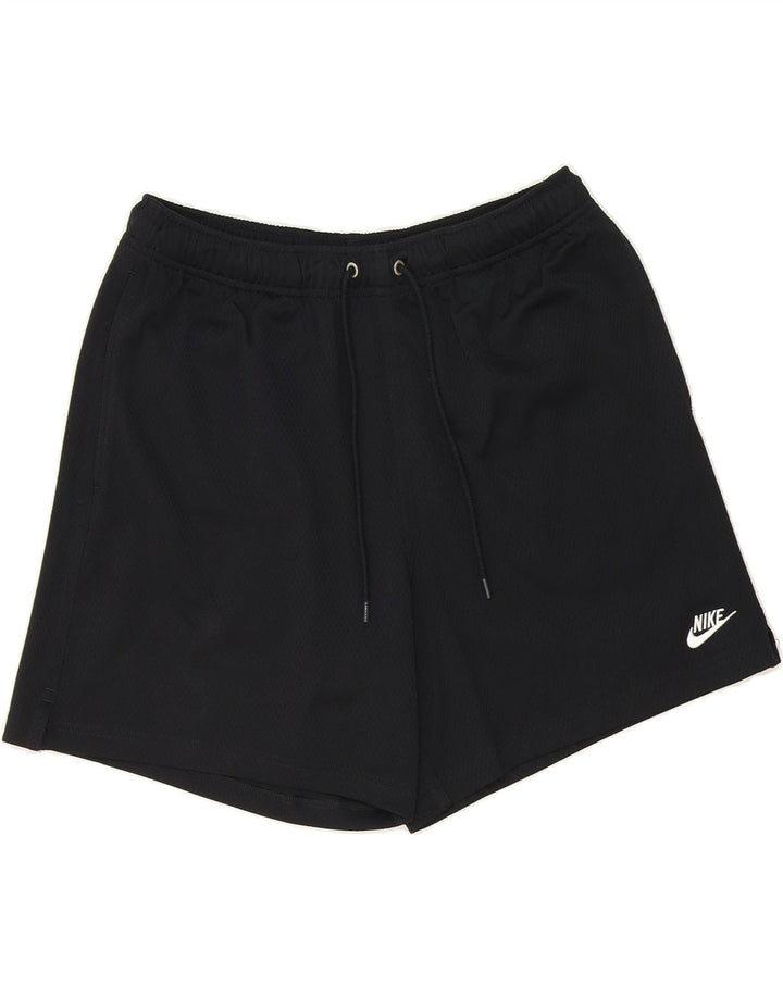 NIKE Mens Sport Shorts Small  Black Polyester Vintage Nike and Second-Hand Nike from Messina Hembry 