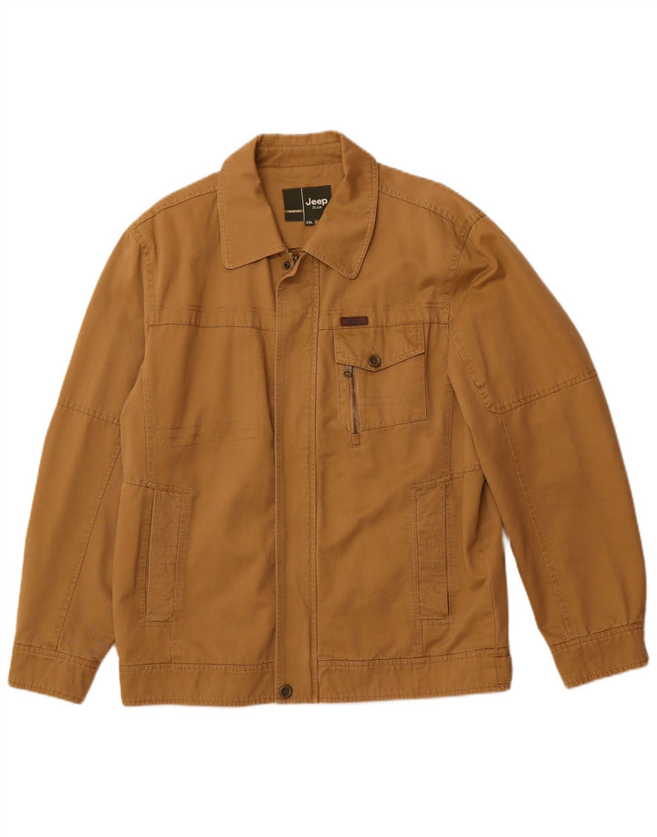 Jeep Herre Bomber Jacket UK 44 2XL Brun