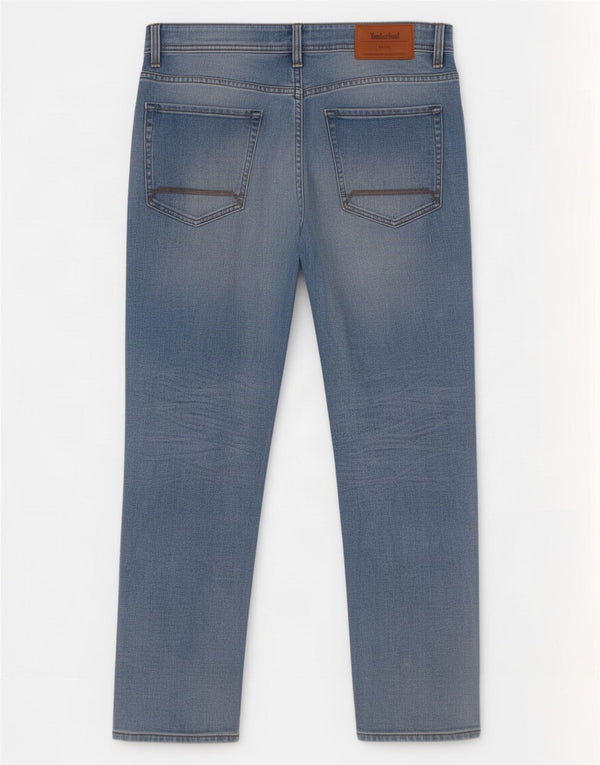 Timberland Mens Slim Jeans W33 L30 Blå Bomuld