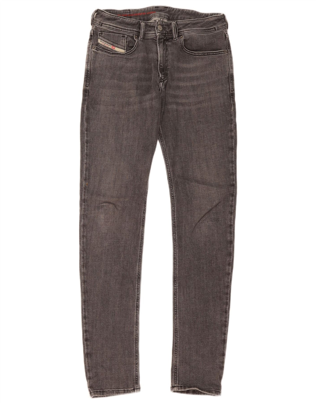 Diesel Skinny Jeans til mænd W30 L32 Grå bomuld