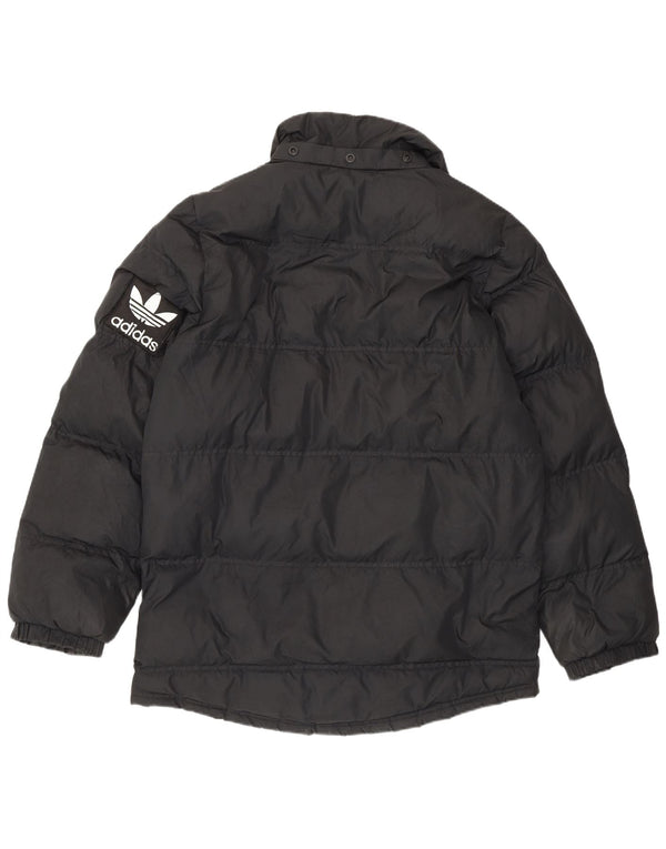 Nike Herre grafisk polstret jakke UK 38 Medium Sort Polyester