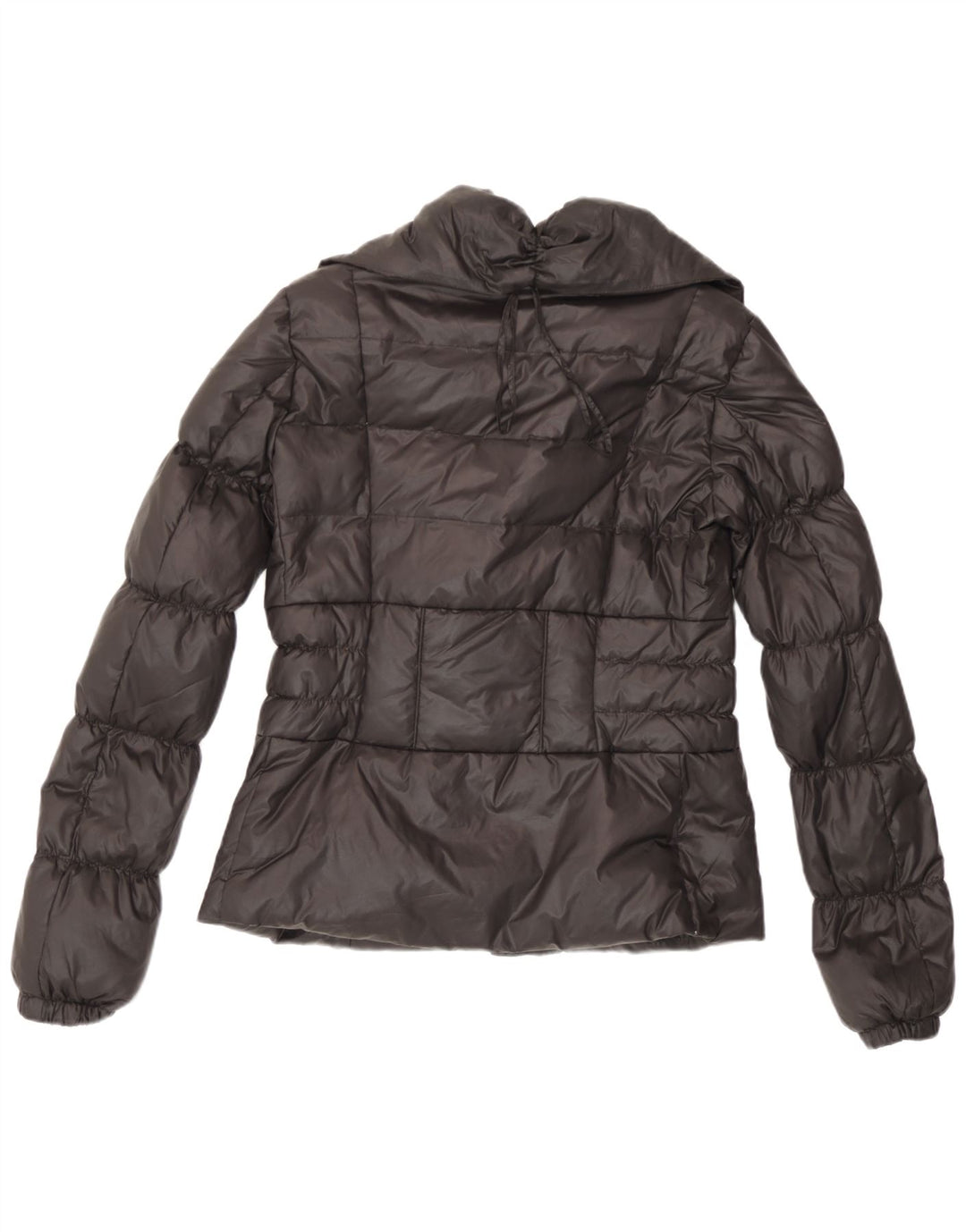 Guess Kvinders Polstret Jakke UK 14 Medium Sort Polyamid