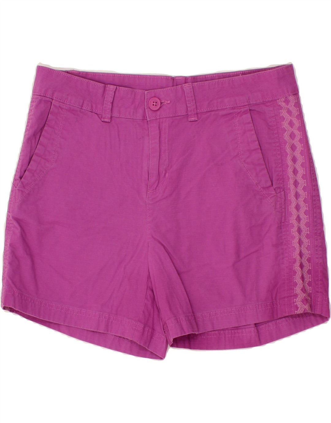 EDDIE BAUER Womens Chino Shorts US 10 Large W34  Pink Cotton Vintage Eddie Bauer and Second-Hand Eddie Bauer from Messina Hembry 