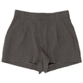Zara Womens High Waist Hot Pants Medium W28 Grå Houndstooth