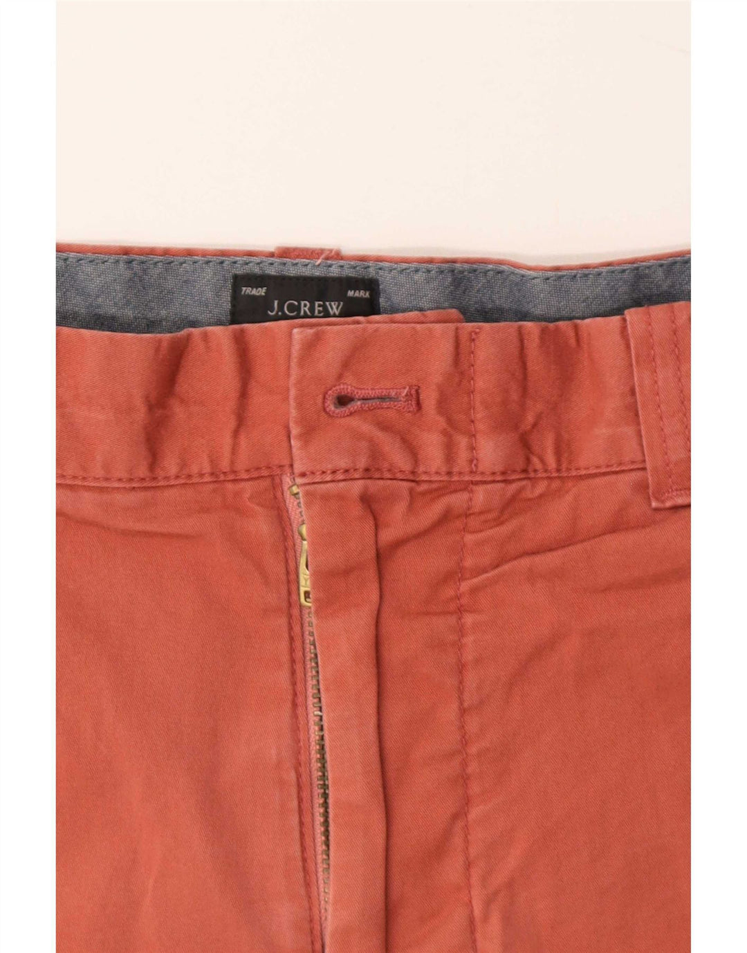 J. Crew Chino-shorts til mænd Large W34 Maroon Cotton
