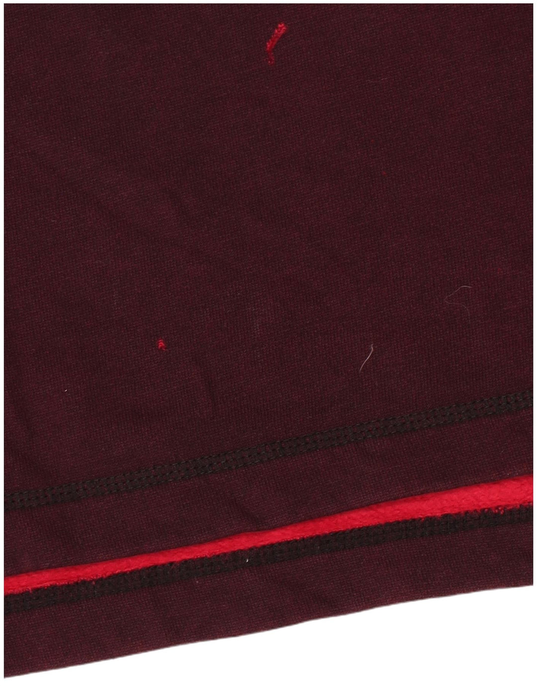 AUSTRALIAN L'ALPINA Herre Top Langærmet Medium Maroon Bomuld