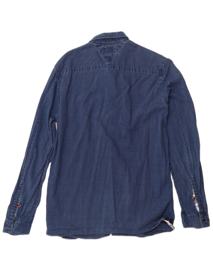 TOMMY HILFIGER Herreskjorte Medium Blue Bomuld