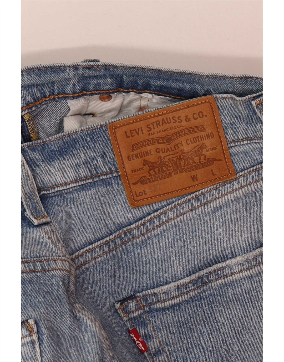 Levi's Herre 527 Bootcut Jeans W30 L34 Blå