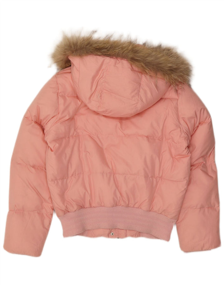 Adidas hættejakke til kvinder UK 12 Medium Pink Polyester