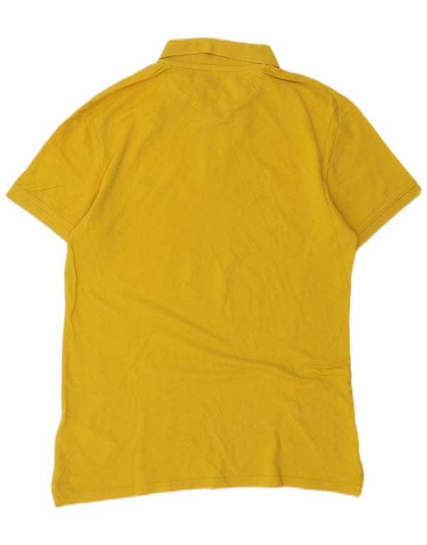 Timberland Herre Slim Fit Polo Shirt Medium Gul Bomuld