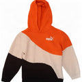 Puma Boys Hoodie Jumper 7-8 år Flerfarvet Colourblock Bomuld