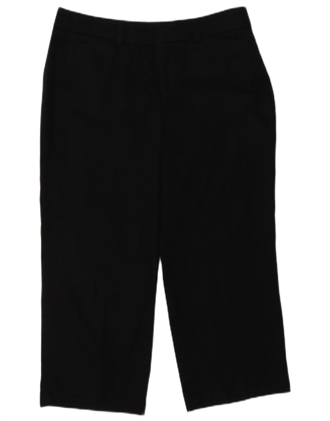DOCKERS Dame Ideal Fit Capri Bukser US 8 Medium W30 L22 Sort