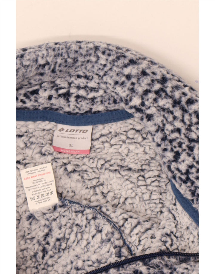 Lotto Dame Fleecejakke UK 18 XL Blå Polyester