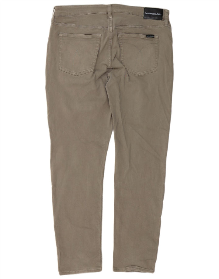 Calvin Klein Herre Slim Casual Bukser W38 L32 Khaki