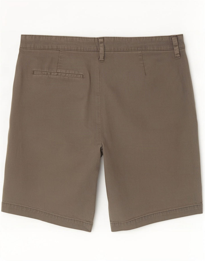Marks & Spencer Herre Chino Shorts Medium W32 Grå Bomuld