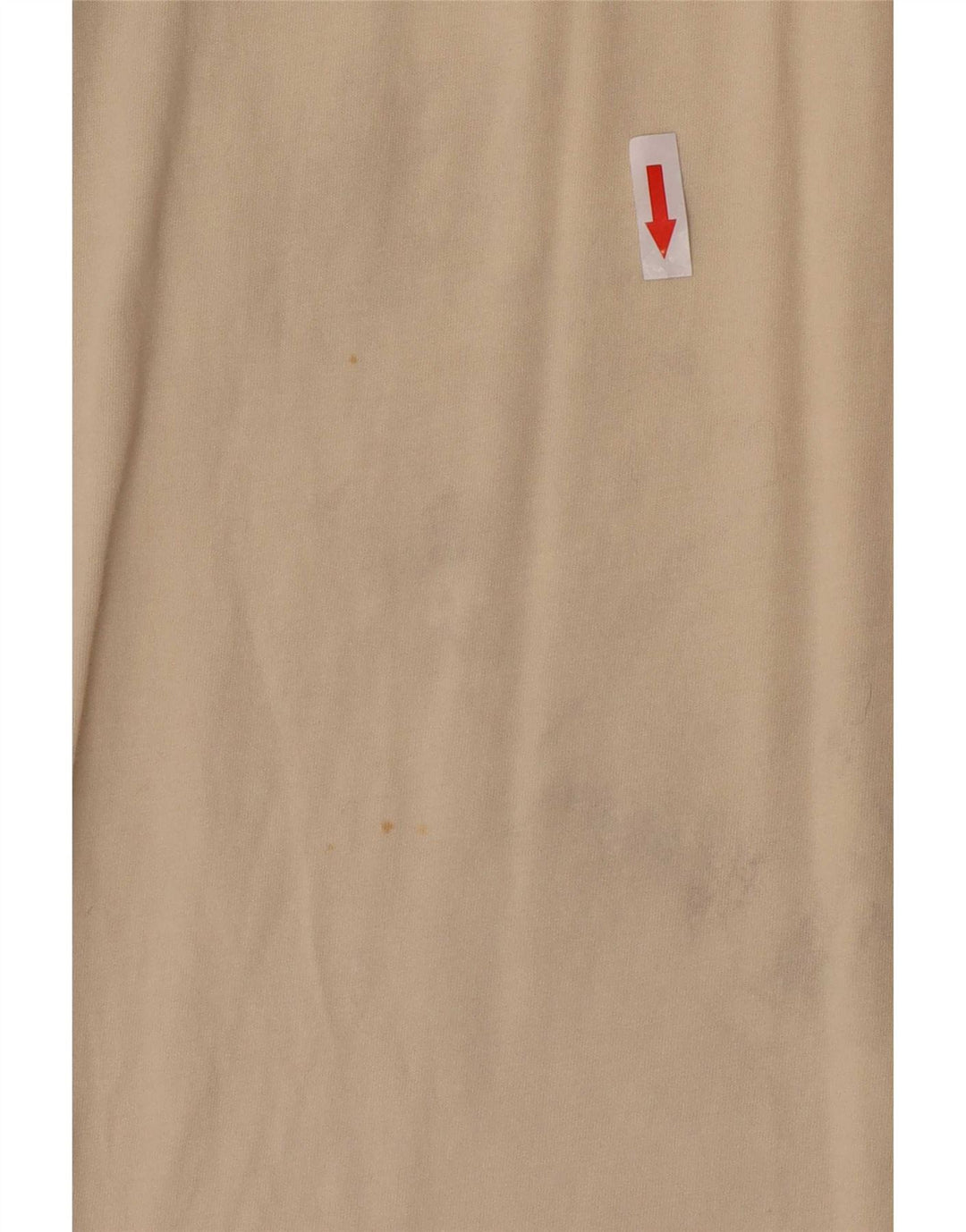 Kappa Herre T-Shirt Top Lille Beige Colourblock Bomuld