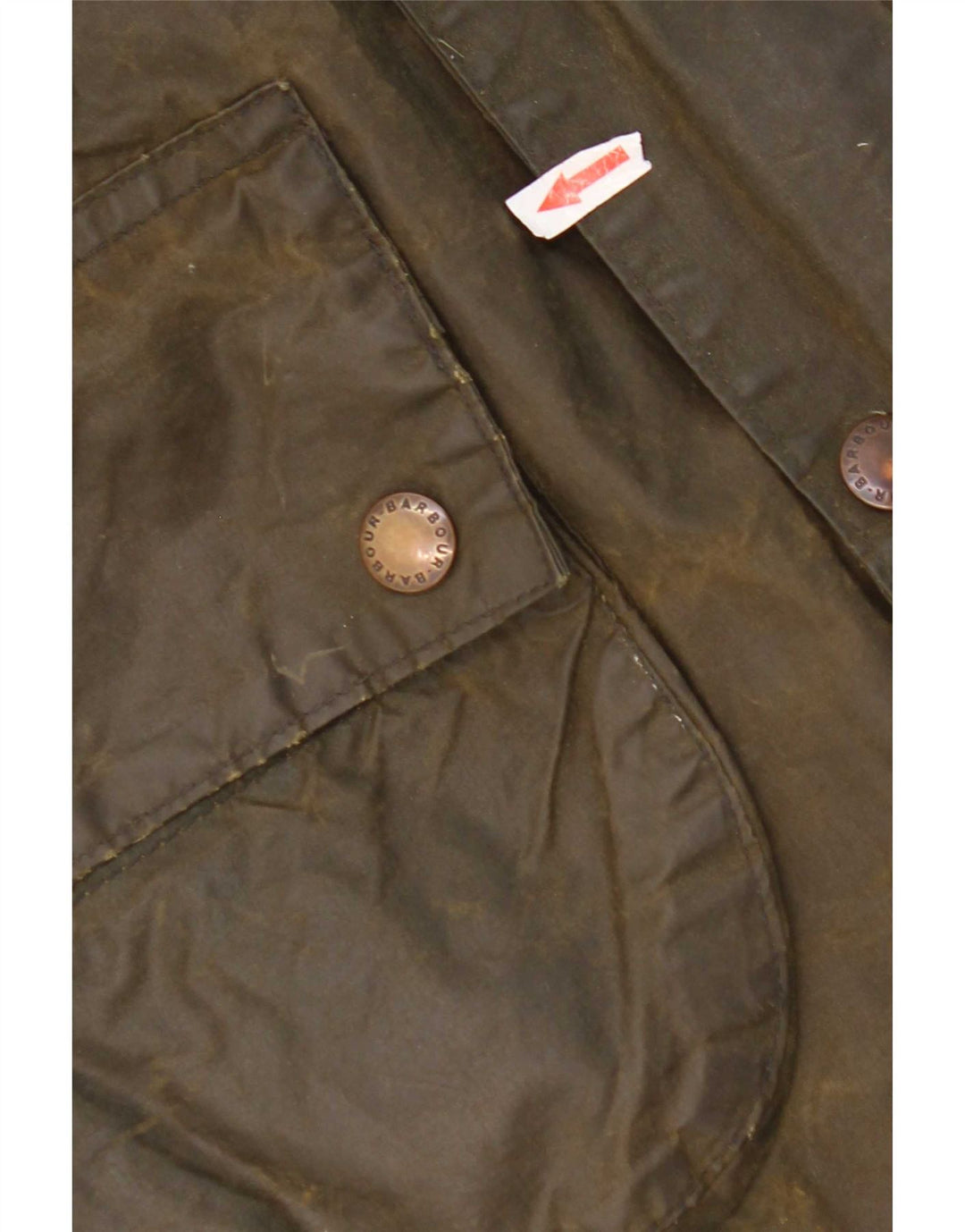 Barbour Herre Gamefair vokset bomuldsjakke str. 38 Small Khaki