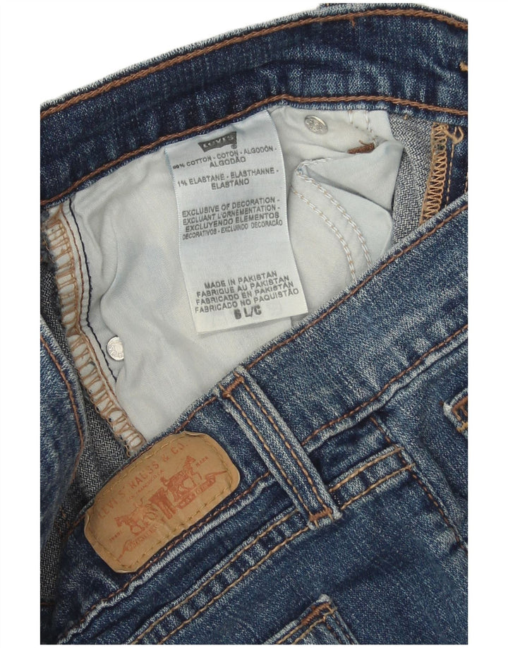 Levi's Dame 515 Bootcut Jeans US 6 Medium W32 L32 Blå Bomuld