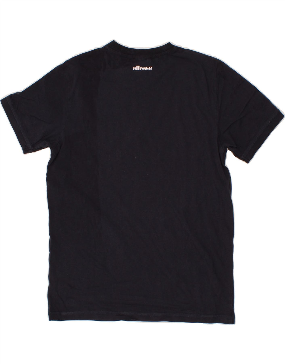 ELLESSE Mens Graphic T-Shirt Top Medium Navy Blue Vintage Ellesse and Second-Hand Ellesse from Messina Hembry 