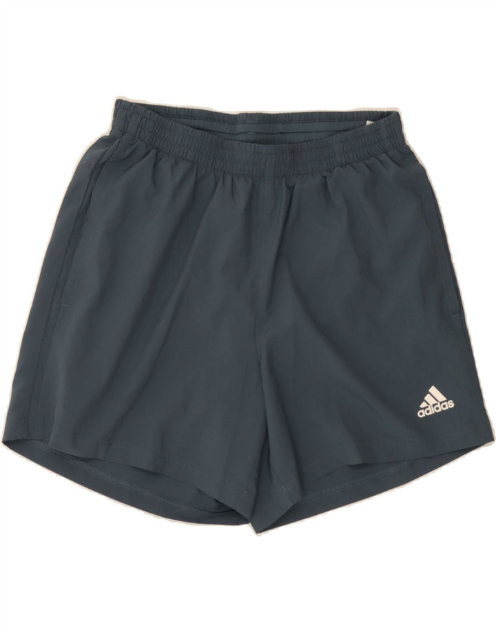 ADIDAS Mens Aeroready Sport Shorts Medium  Grey Polyester Vintage Adidas and Second-Hand Adidas from Messina Hembry 